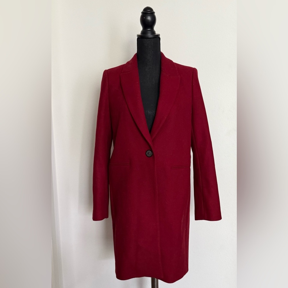 Red Zara Coat